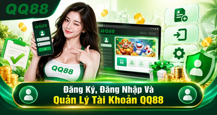 Đăng Ký, Đăng Nhập Và Quản Lý Tài Khoản QQ88