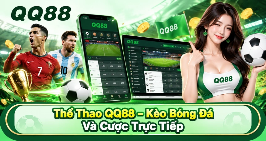 Thể Thao QQ88 – Kèo Bóng Đá Và Cược Trực Tiếp