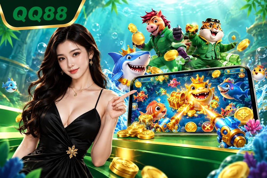 Khám Phá Sảnh Bắn Cá QQ88